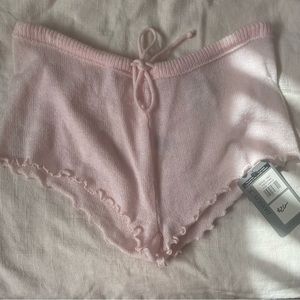 Danskin Ballet Knit Shorts Pink